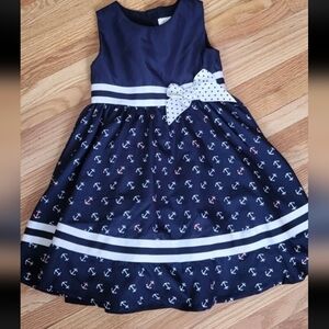 Sailor Dress Girl 3t navy Savannah